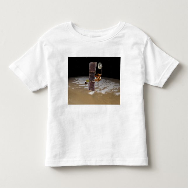 Mars Odyssey spacecraft Toddler T-shirt (Front)
