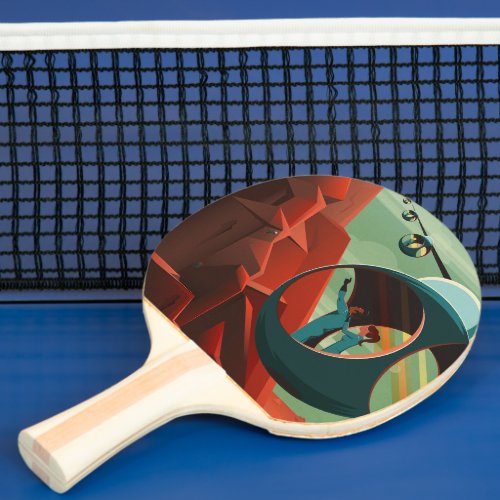 Mars Olympus Mons Highest Volcano Solar System Ping Pong Paddle