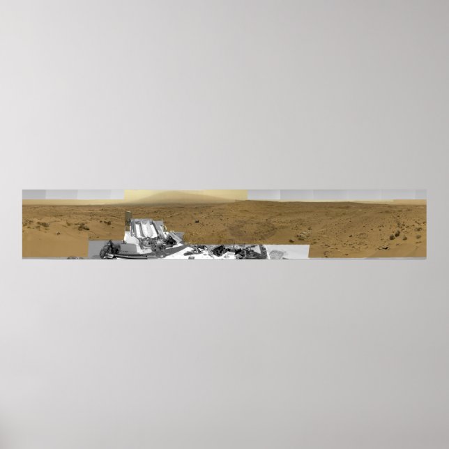 Mars Panorama: An Historic Image Poster (Front)