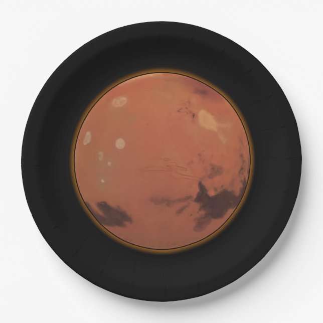 Mars Paper Plates (Front)