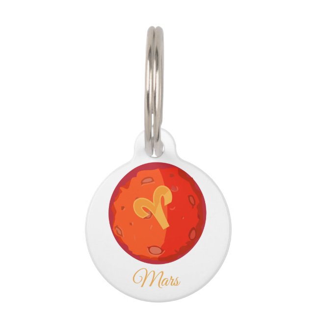 Mars Pet ID Tag (Front)