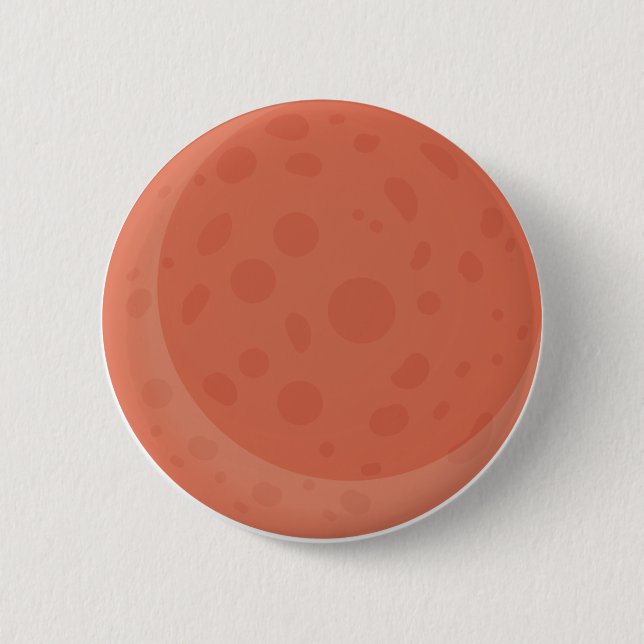 Mars Pinback Button (Front)