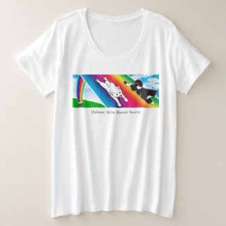 MARS Plus Size Lucky T-shirt, front brand only Plus Size T-Shirt