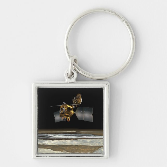Mars Reconnaissance Orbiter 2 Keychain (Front)