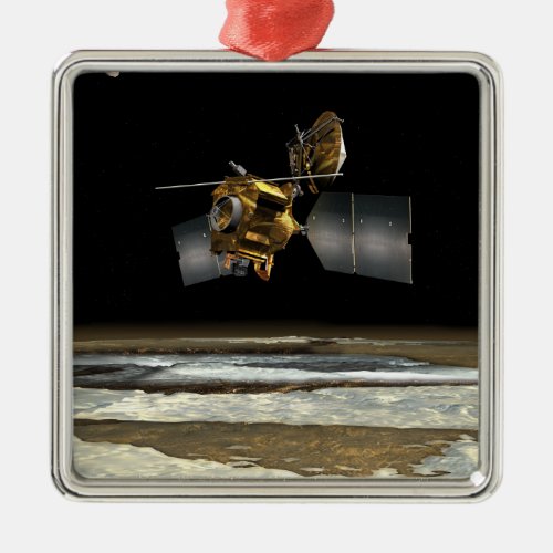 Mars Reconnaissance Orbiter 2 Metal Ornament