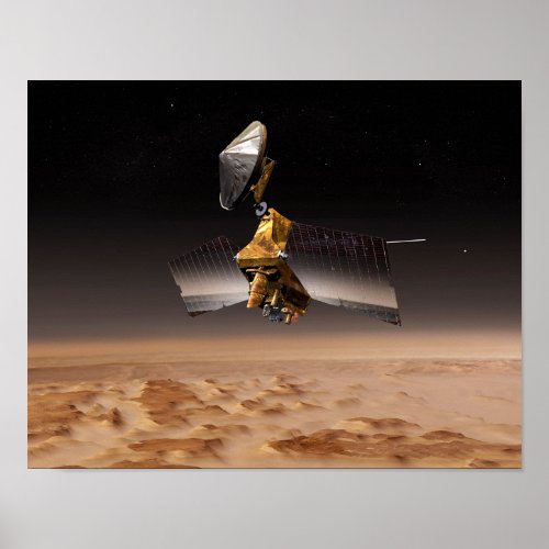 Mars Reconnaissance Orbiter 2 Poster