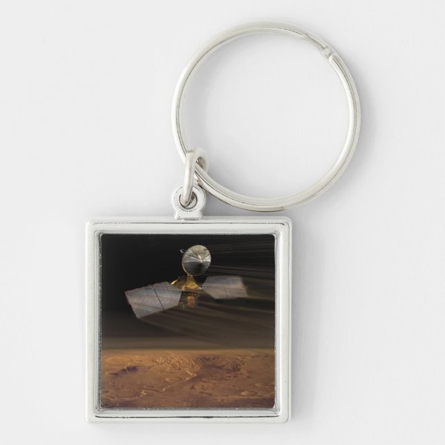 Mars Reconnaissance Orbiter 3 Keychain (Front)