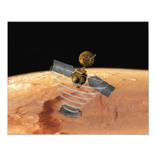 Mars Reconnaissance Orbiter 3 Photo Print (Front)