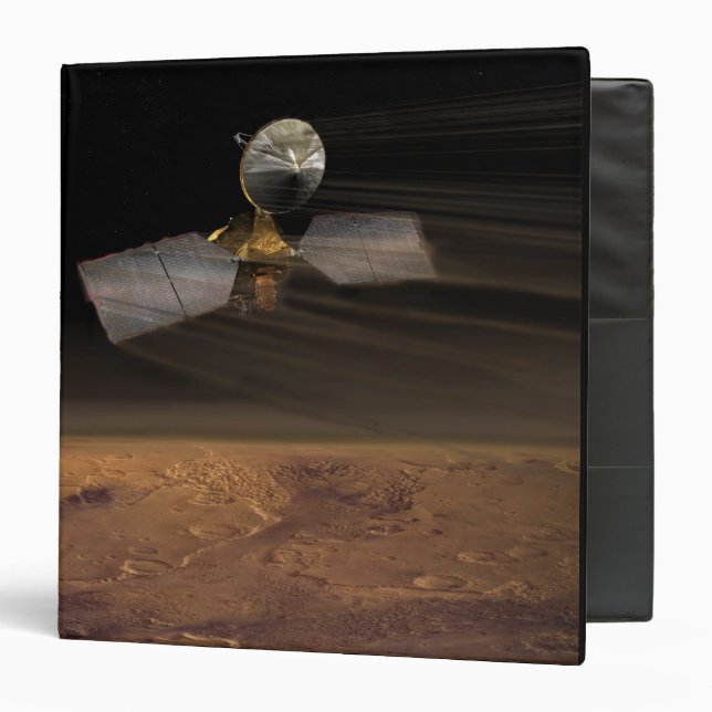 Mars Reconnaissance Orbiter 3 Ring Binder (Front/Inside)