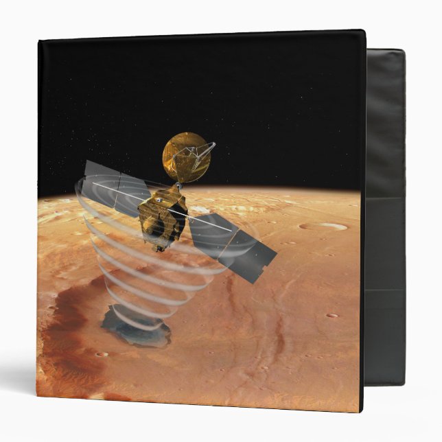 Mars Reconnaissance Orbiter 3 Ring Binder (Front/Inside)