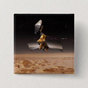 Mars Reconnaissance Orbiter 4 Pinback Button