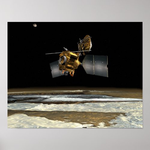 Mars Reconnaissance Orbiter 4 Poster