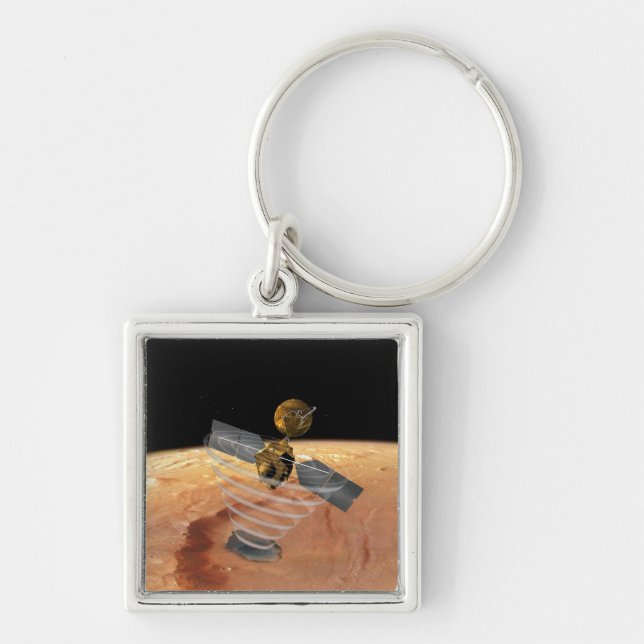 Mars Reconnaissance Orbiter Keychain (Front)