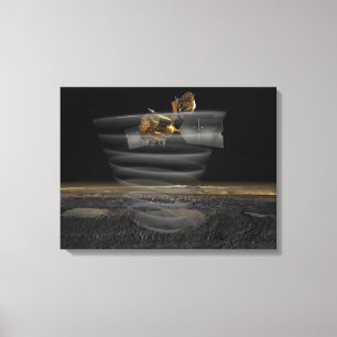 Mars Reconnaissance Orbiter's Radar at Work Canvas Print