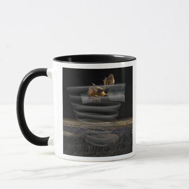 Mars Reconnaissance Orbiter's Radar at Work Mug (Left)