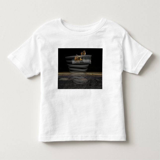 Mars Reconnaissance Orbiter's Radar at Work Toddler T-shirt (Front)