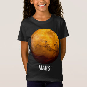 Mars Red Planet Astronomy Science Space Galaxy Fan T-Shirt