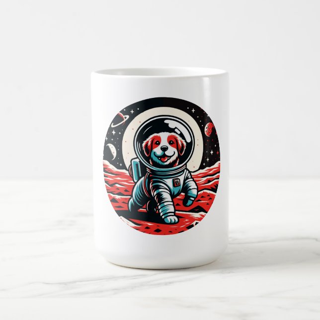 Mars Rover Pup Coffee Mug (Center)