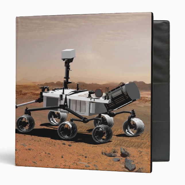 Mars Science Laboratory 2 3 Ring Binder (Front/Inside)