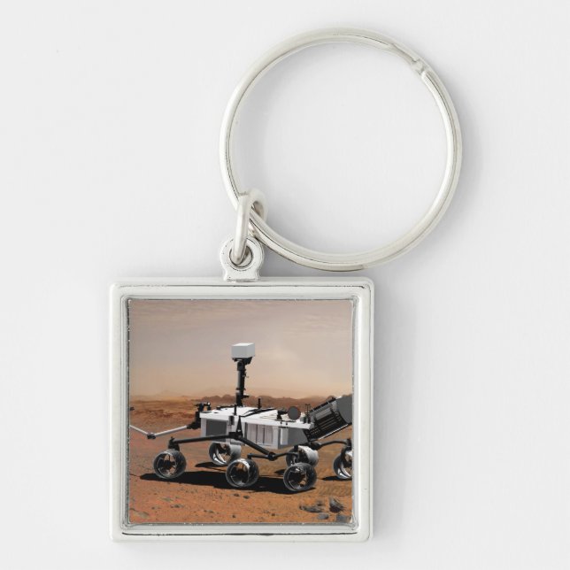 Mars Science Laboratory 2 Keychain (Front)