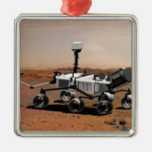 Mars Science Laboratory 2 Metal Ornament