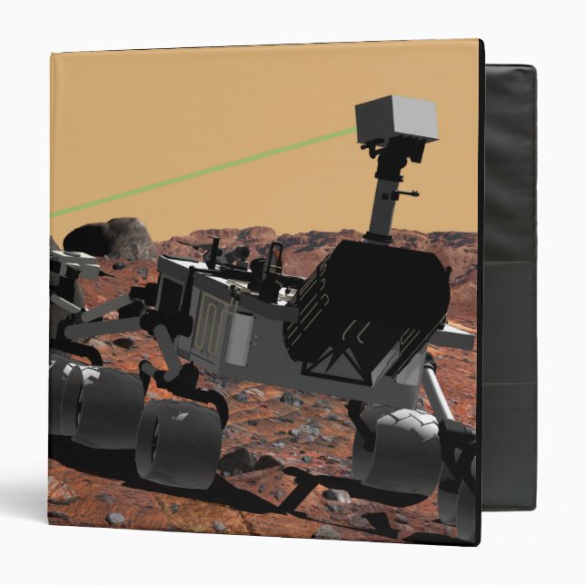 Mars Science Laboratory 3 Ring Binder (Front/Inside)