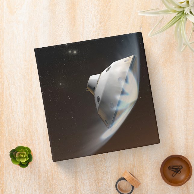 Mars Science Laboratory Aeroshell Capsule 2 3 Ring Binder (In Situ)