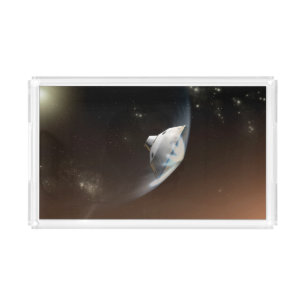 Mars Science Laboratory Aeroshell Capsule 2 Acrylic Tray