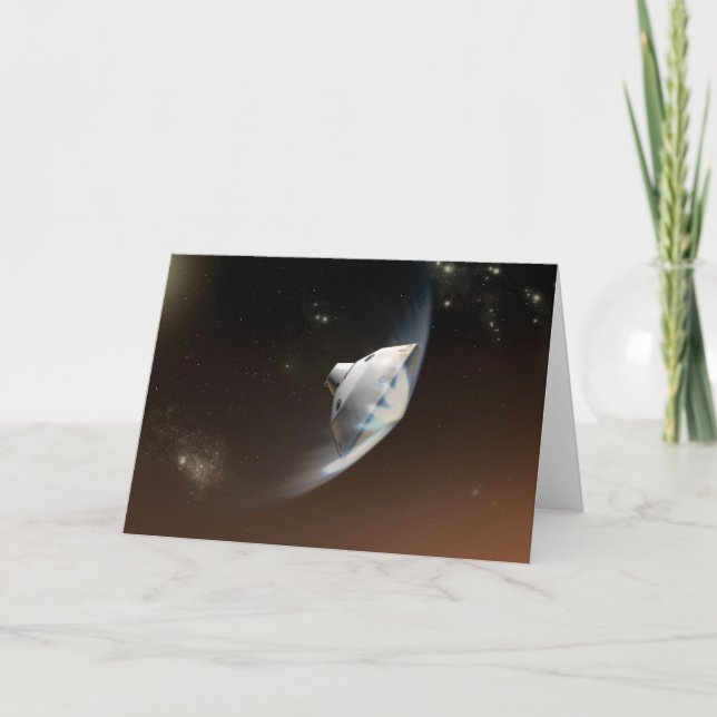 Mars Science Laboratory Aeroshell Capsule 2 Card (Front)