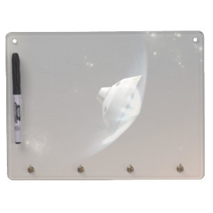 Mars Science Laboratory Aeroshell Capsule 2 Dry Erase Board With Keychain Holder