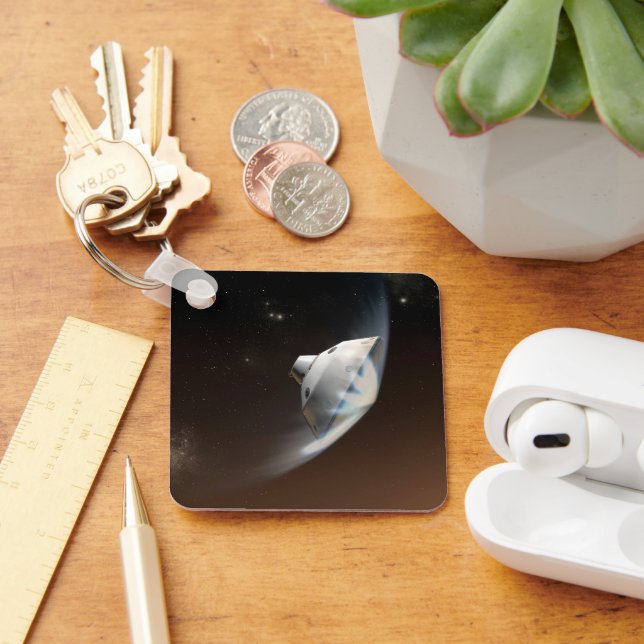 Mars Science Laboratory Aeroshell Capsule 2 Keychain (Desk)