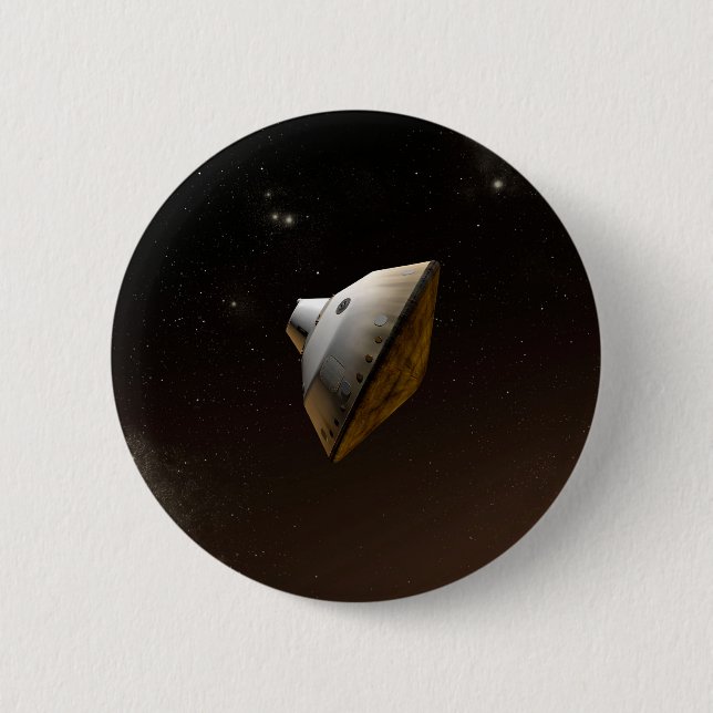 Mars Science Laboratory Aeroshell Capsule Button (Front)