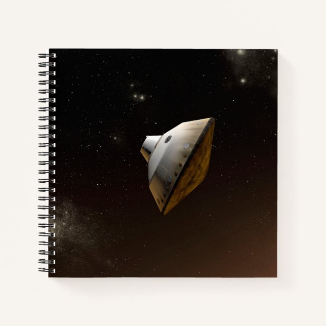 Mars Science Laboratory Aeroshell Capsule Notebook (Front)