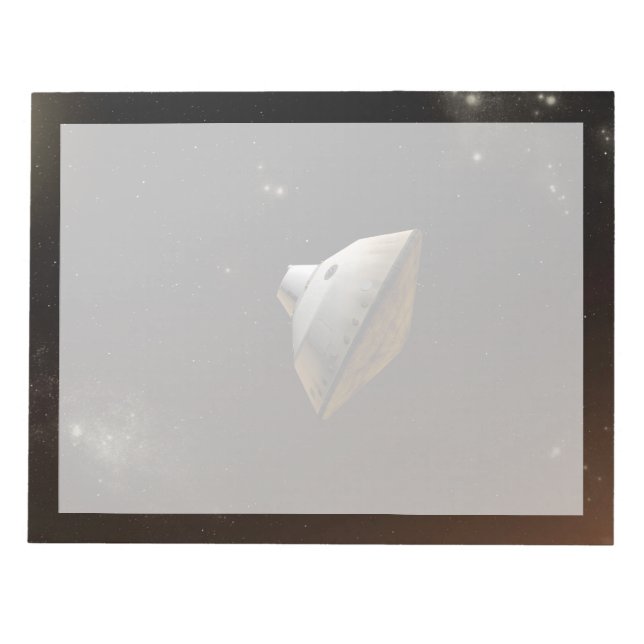 Mars Science Laboratory Aeroshell Capsule Notepad (Front)