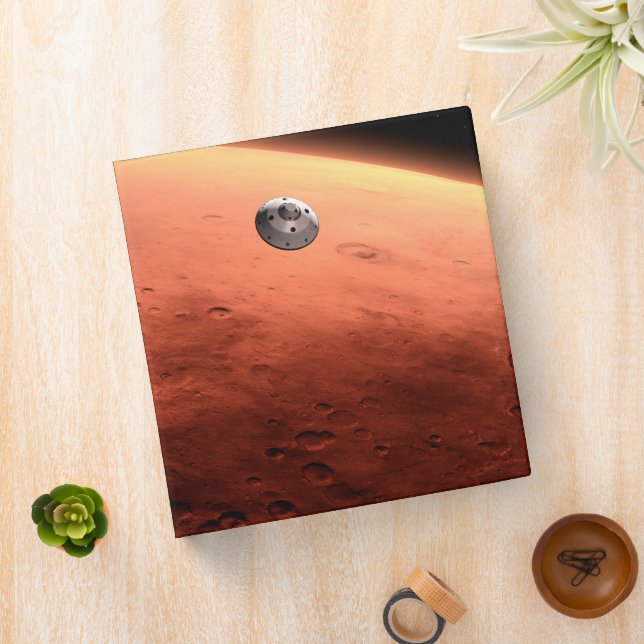 Mars Science Laboratory Approaching Mars. 3 Ring Binder (In Situ)
