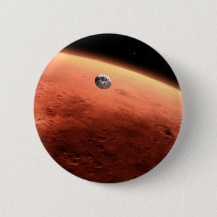 Mars Science Laboratory Approaching Mars. Button