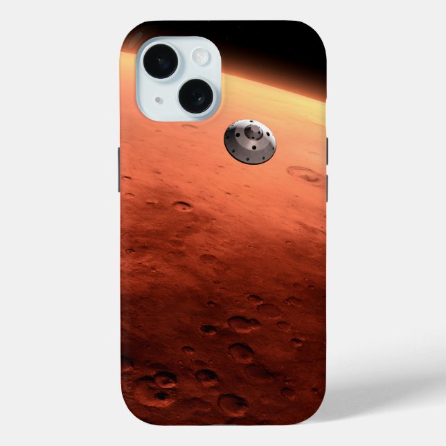 Mars Science Laboratory Approaching Mars. Case-Mate iPhone Case (Back)