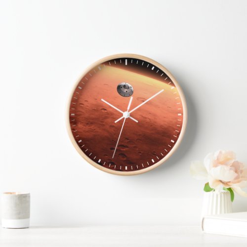 Mars Science Laboratory Approaching Mars Clock