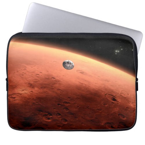 Mars Science Laboratory Approaching Mars Laptop Sleeve