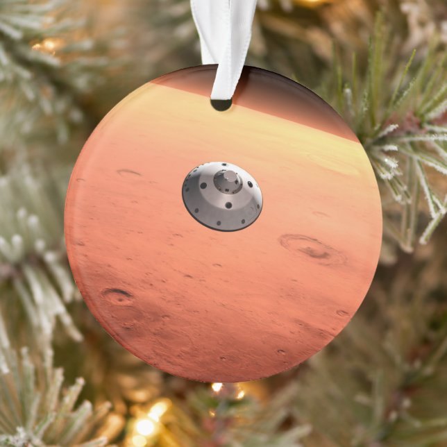 Mars Science Laboratory Approaching Mars. Ornament (Tree)