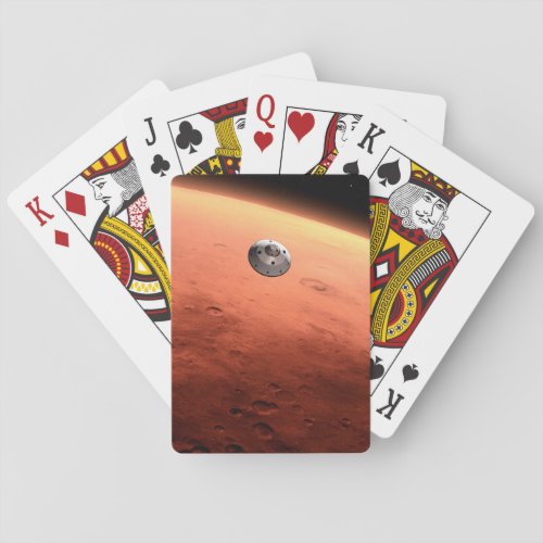 Mars Science Laboratory Approaching Mars Playing Cards