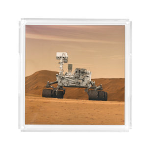 Mars Science Laboratory Curiosity Rover. 2 Acrylic Tray