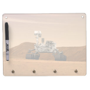 Mars Science Laboratory Curiosity Rover. 2 Dry Erase Board With Keychain Holder