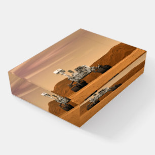 Mars Science Laboratory Curiosity Rover. 2 Paperweight