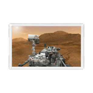 Mars Science Laboratory Curiosity Rover. 3 Acrylic Tray