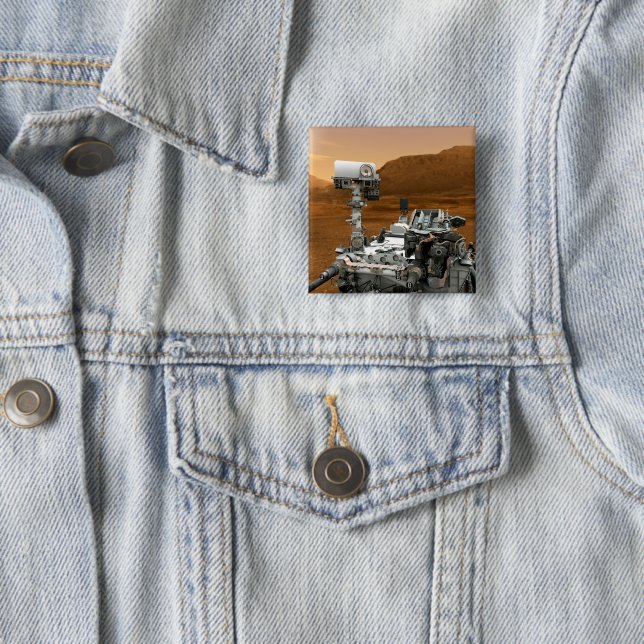 Mars Science Laboratory Curiosity Rover. 3 Button (In Situ)