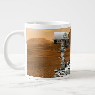 Mars Science Laboratory Curiosity Rover. 3 Giant Coffee Mug