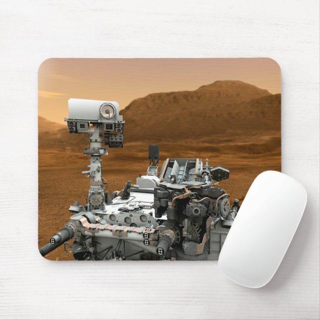Mars Science Laboratory Curiosity Rover. 3 Mouse Pad (With Mouse)