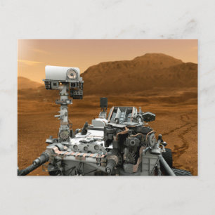 Mars Science Laboratory Curiosity Rover. 3 Postcard