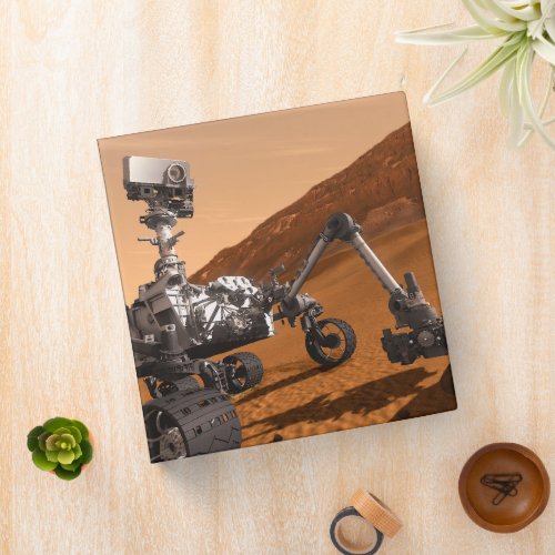 Mars Science Laboratory Curiosity Rover 3 Ring Binder